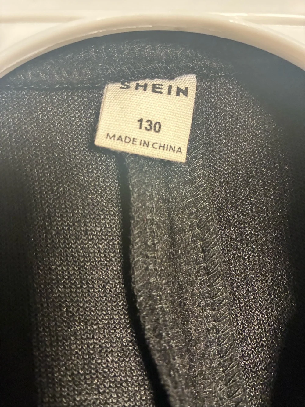Kids Black Single-Breasted Pea Coat